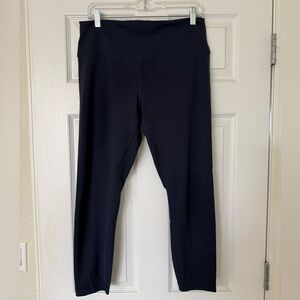 lululemon Wunder Train Navy Leggings